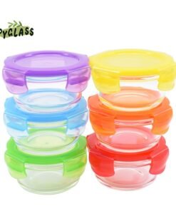 Round Container Storage Baby Food